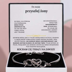 Od męża do żony | DIANA_HEARTBRACELET